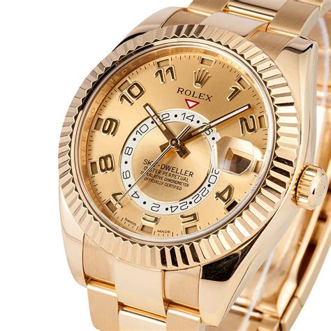 rolex sky dweller steel gold|rolex sky dweller price range.